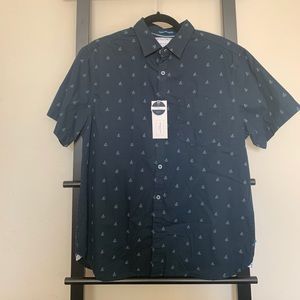Sail boat design button down